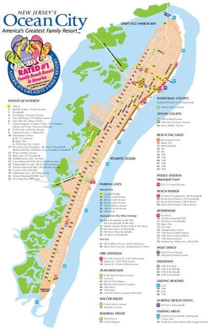 Beautiful Condo Sleeps 4- Only 2 Blocks From Beach Ocean City Exterior foto